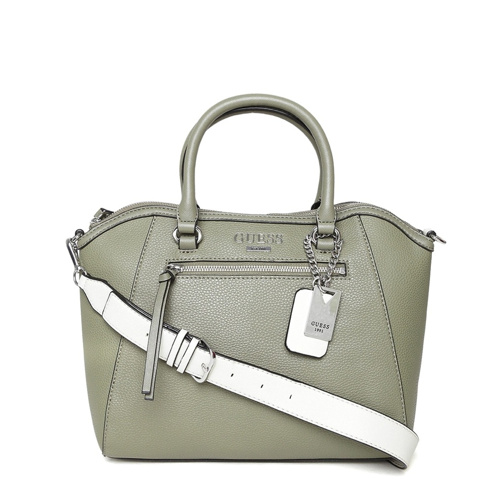 Guess Aerial Purse in Olive New With Tags